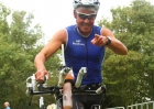 Triathlet Mario Muhren beim Krefelder Bayer Triathlon 2011