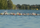 Schwimmdistanz beim Krefelder Bayer Triathlon 2011